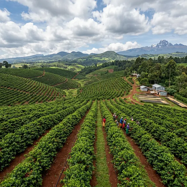 Kenyan Coffee Highlands